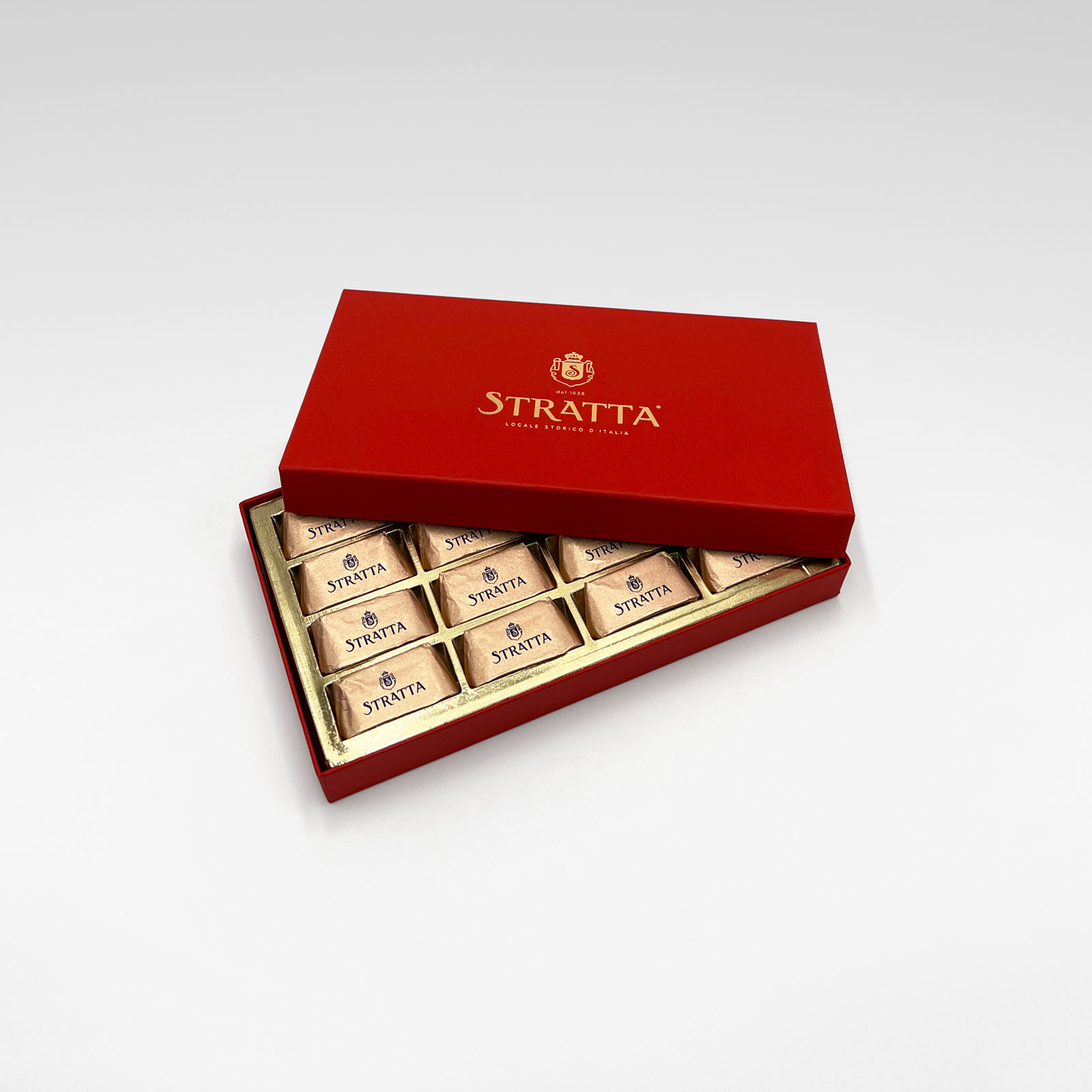 Cioccolatini-Giandujotti-Torino-Scatola-Rossa-Piccola